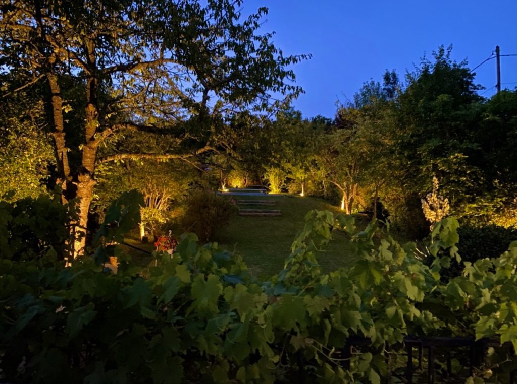 MAGNIFIQUE JARDIN ECLAIRE EN ILE-DE-FRANCE – Éclairer son jardin