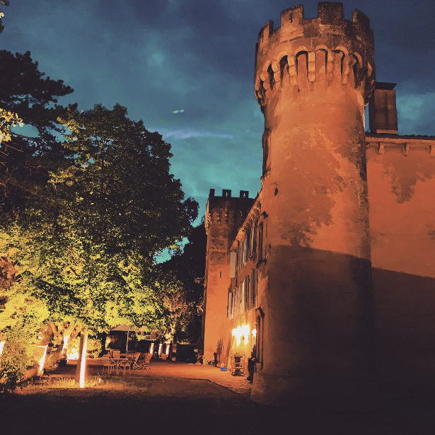 eclairage extérieur jardin concepteur lumiere chateau provence renaud serniclay